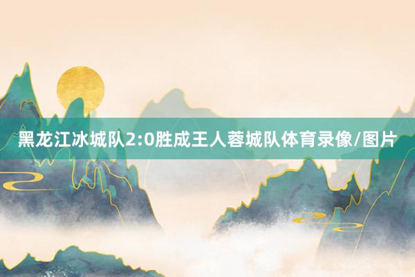 黑龙江冰城队2:0胜成王人蓉城队体育录像/图片