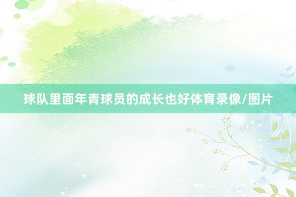 球队里面年青球员的成长也好体育录像/图片