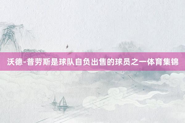 沃德-普劳斯是球队自负出售的球员之一体育集锦