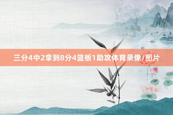三分4中2拿到8分4篮板1助攻体育录像/图片