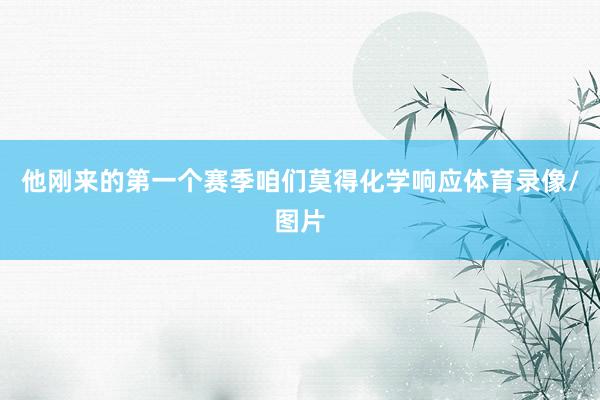 他刚来的第一个赛季咱们莫得化学响应体育录像/图片