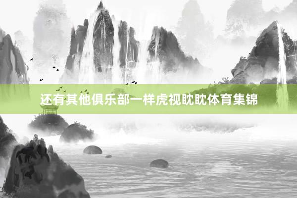 还有其他俱乐部一样虎视眈眈体育集锦