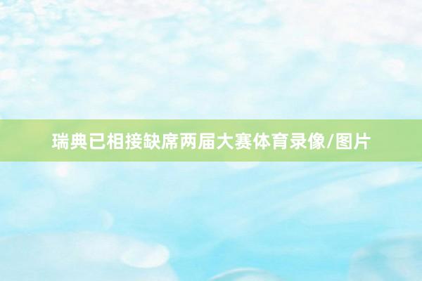 瑞典已相接缺席两届大赛体育录像/图片